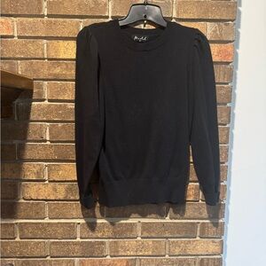 Black Crewneck Sweater